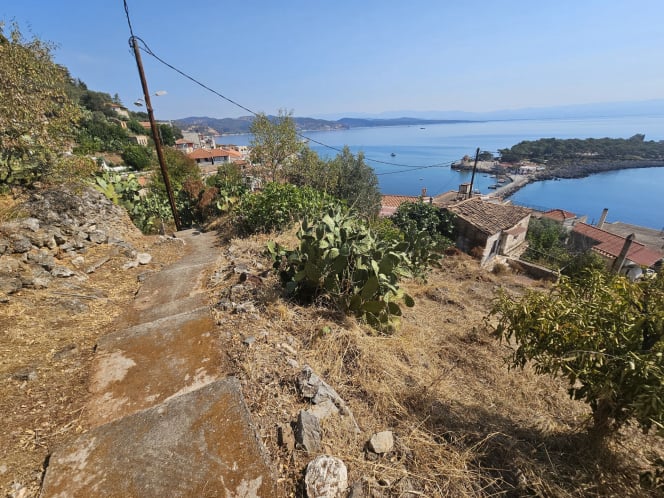 Hillside sea view plot closed to Gythio - GrGY764